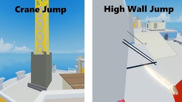 HOW TO do 2 HARD JUMPS EASIER on DIZZY! (Crane Jump and High Wall Jump) Roblox Arsenal