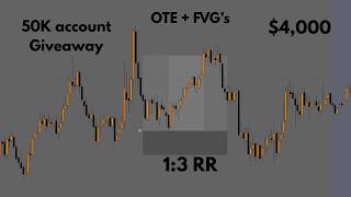 Details $4,000 Trading OTE + FVG's + 50K GIVEAWAY!  | 09/10/2026 Guide