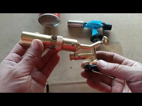 Горелка газовая с подогревом - YouTube