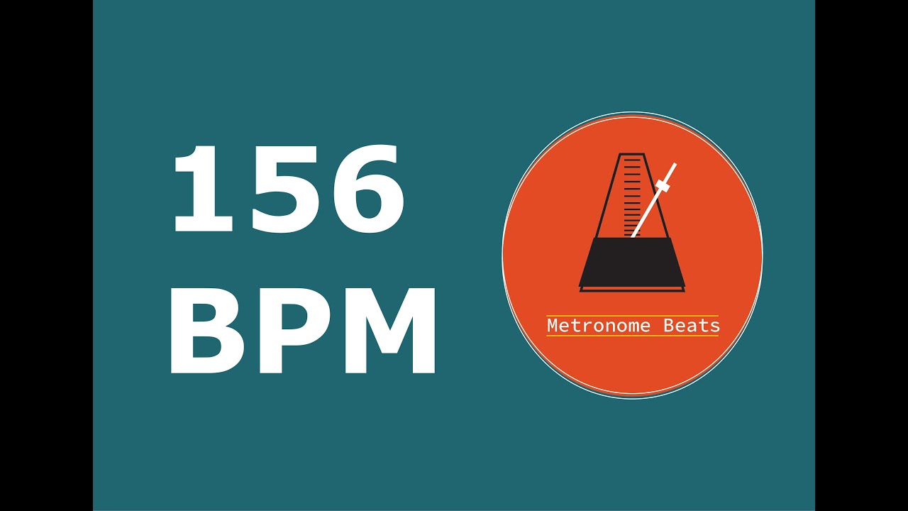 156 BPM - Metronome - YouTube