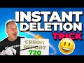 Delete negative items from credit reports instantly with this easy trick