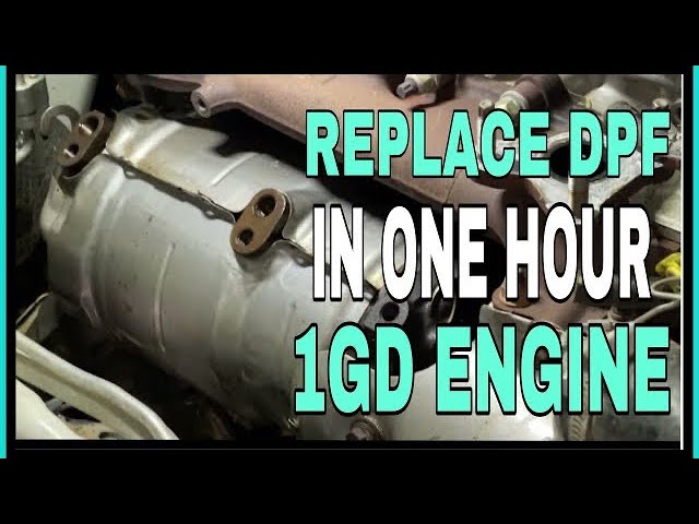 REMOVE AND REPLACE DPF ON HILUX AND FORTUNER (1GD ENGINE). - YouTube