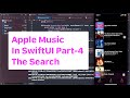 Music player in SwiftUI Part 4 - The Search - Apple Music API
