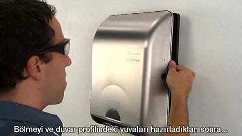 enMotion Ankastre Dispenser Montaji