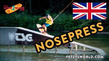How to nose press on a Wakeboard ENG