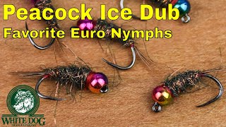 Peacock Ice Dub Nymph  Favorite Euro Nymphs  Fly Tying