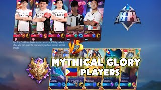 WHEN MYTHICAL GLORY 🇵🇭 PLAYERS MEET BLACKLIST INT IN A RANK GAME..