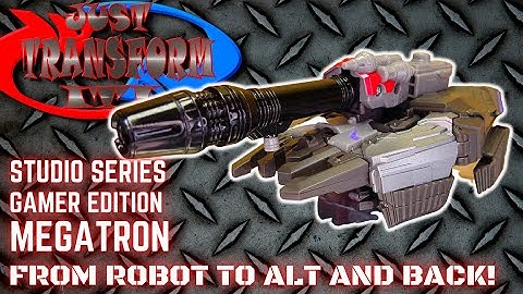 JUST TRANSFORM IT!: Studio Series Gamer Edition Megatron