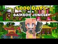 I survived 1000 days in a bamboo jungle  minecraft  full movie    part 2