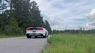 2015-2023 Mustang GT X-pipe and Muffler Delete (Revs, Accelerations, and Downshifts)