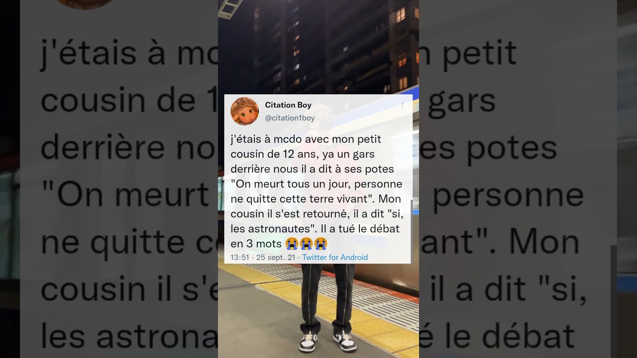 Citation Tik Tok Youtube