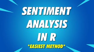 Sentiment Analysis in R | Sentiment Analysis Machine Learning | RSentiment library *Easiest*