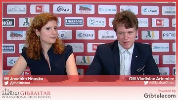 Vladislav Artemiev after his win in Gibraltar 2019