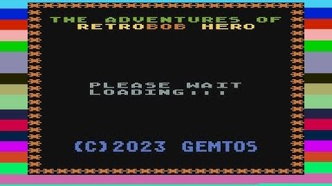 The Adventures of Retrobob Hero (Gemtos 2023) - Atari STe demo - pépé+Dma-Sc 2023