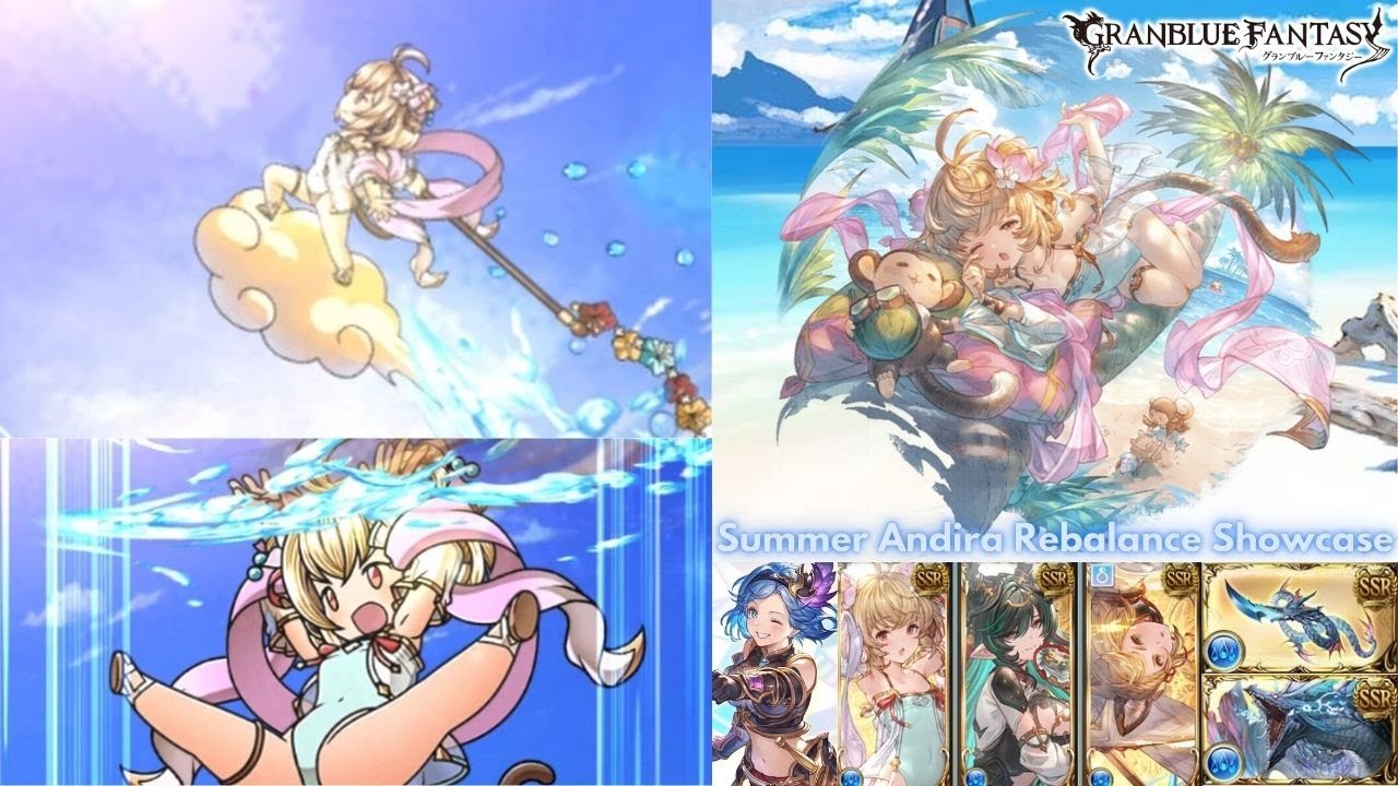 GBF Summer Andira Full Auto Rebalance Showcase vs Collosus Ira