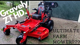 Gravely ZT HD 60' Kawasaki.  The ULTIMATE mower for the FARM???  We're putting it to the test!