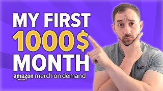 HOW LONG until I hit $1,000 PER MONTH on Amazon Merch? (Not what you'd expect)