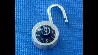 (Picking 91) How to crack an older-style Master Lock dial combination