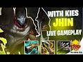 JHIN GAMING WITH KIES! - Wild Rift HellsDevil Plus Gameplay