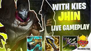 JHIN GAMING WITH KIES! - Wild Rift HellsDevil Plus Gameplay