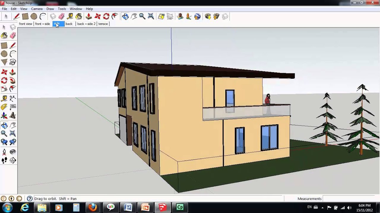 2 storey house  design google  sketchup  YouTube