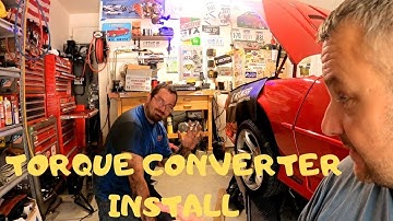 THIRD GEN CAMARO HIGH STALL TORQUE CONVERTER INSTALL BY A VIEWER KY CHEVY