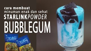 BUBBLEGUM Starlink no sugar 25 gr  bubble gum bubuk minuman premium