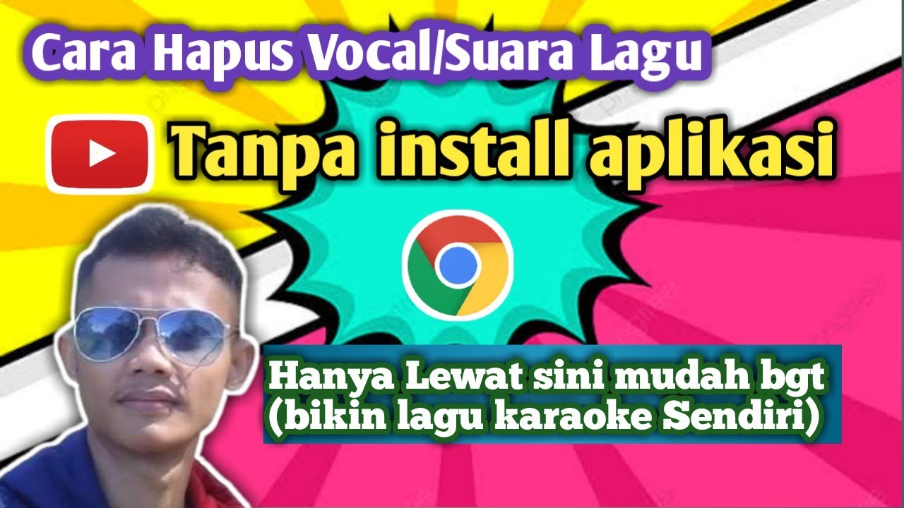 Cara Bikin Lagu Jd Karaoke Lewat Hp Hapus Vocal Sebuah Lagu Dgn Mudah Youtube