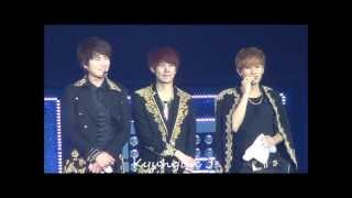 [FANCAM] 20131130 SS5 MACAU INTRO TALK PART 3 (轉載請註明出處, 謝謝!) KYUHYUN HEECHUL