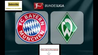 Bayern Munich Vs Werder Bremen Live Stream 28 01 2017