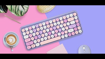 Perixx New Colorful Typewriter Keyboard and Mouse Set