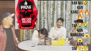 Kan Thian ho One Chip Challenge (Damdawiin kan pan pui tep tu emaw🤣🤣🤣🔥🔥🔥🔥)