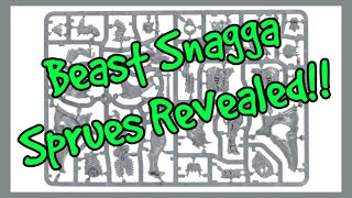 Ork Beast Snagga Sprues Revealed! - Beast Snagga Army Box Pre-Orders Coming Soon!