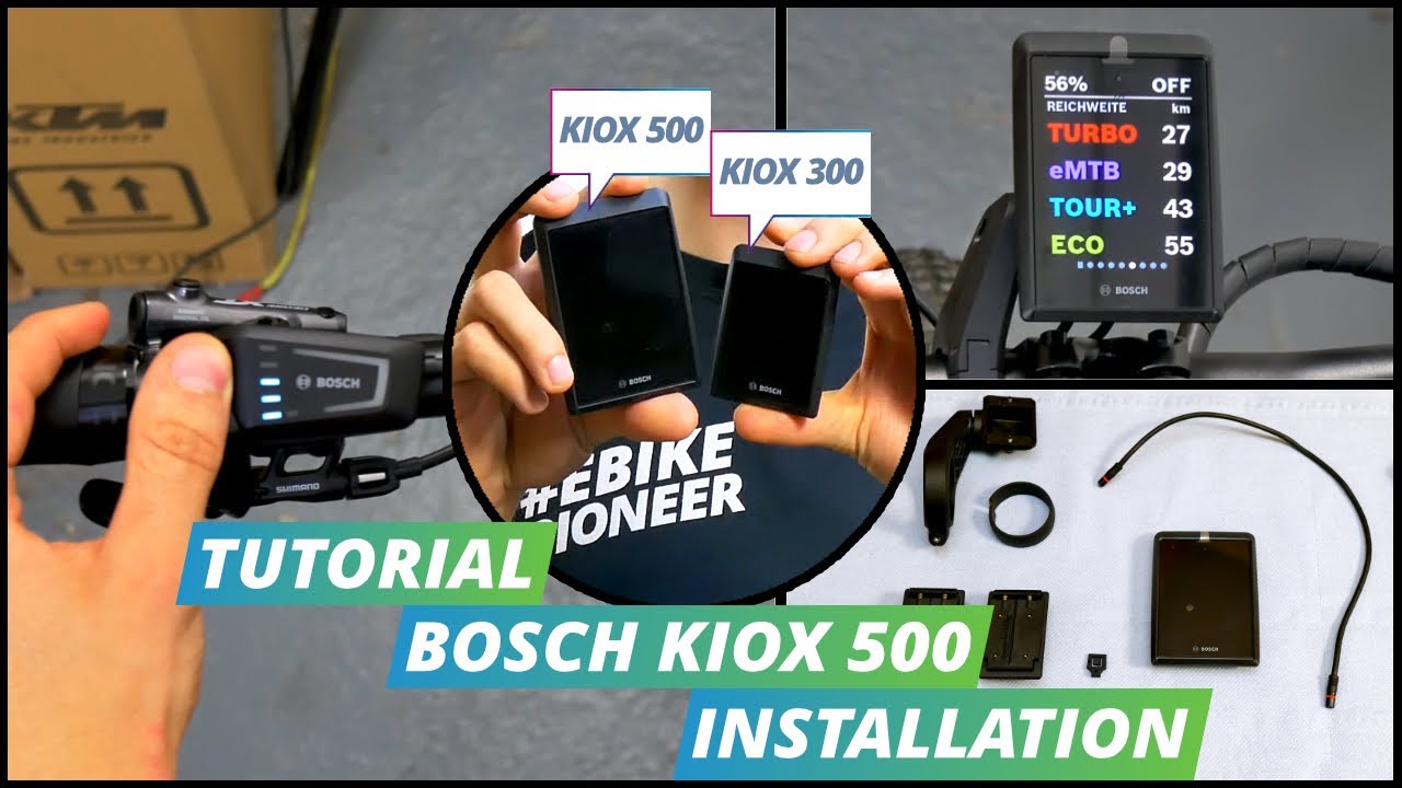 Trek Display Mount for Bosch Kiox 300 / Kiox 500 / SmartphoneGrip