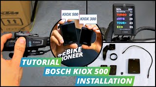 Retrofit Bosch Kiox 500 on the Smart System, Tutorial