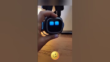 emo robot is in upside down #emo #emopet #emorobot #airobot #petbot #petrobot