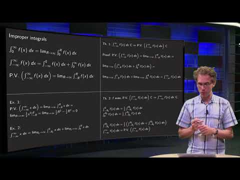 Improper integrals and