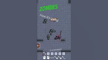 My Zombies got an upgrade! #games #gaming #devlog #gamedev #indie #indiegame