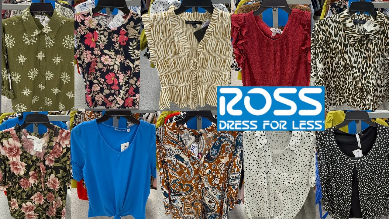 ROSS DRESS FOR LESS‼️NEW BLOUSES/TOPS FIND FOR LESS | ROSS SHOP WITH ME 2025