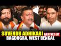 LIVE: West Bengal CM Suvendu Adhikari arrives at Bagdogra airport |Suvendu Adhikari aide murder case