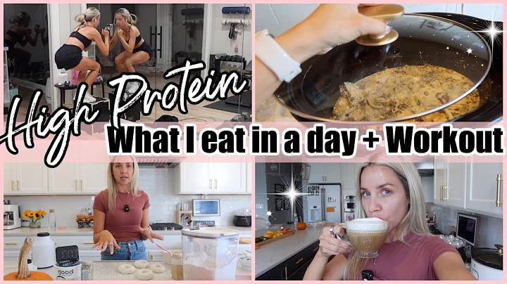 *NEW* HIGH PROTEIN WHAT I EAT IN A DAY & WORKOUT MOM OF 4 TIFFANI BEASTON HOMEMAKING 2024