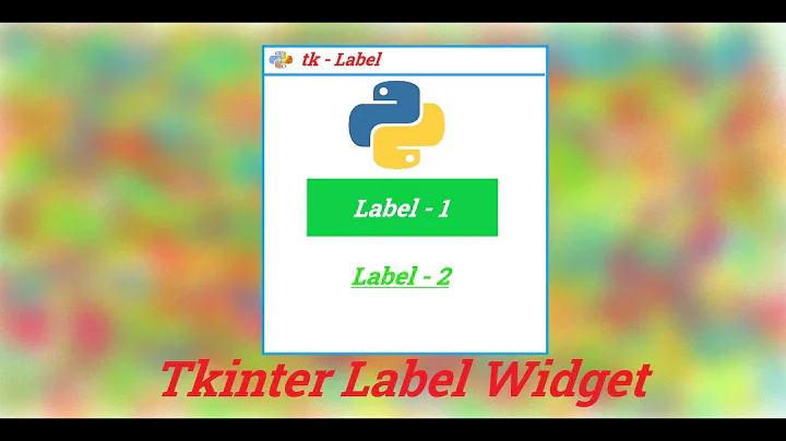 Label Widget and Its Attributes In Tkinter Python In Hindi | Python Tkinter Label Widget In Hindi