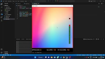 Ai learns to play snake game using deep Q-learning || Reinforcement learning.