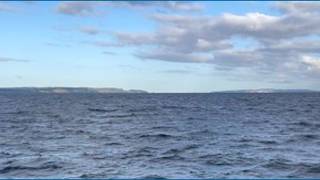 Beautiful fall ferry ride across Puget Sound