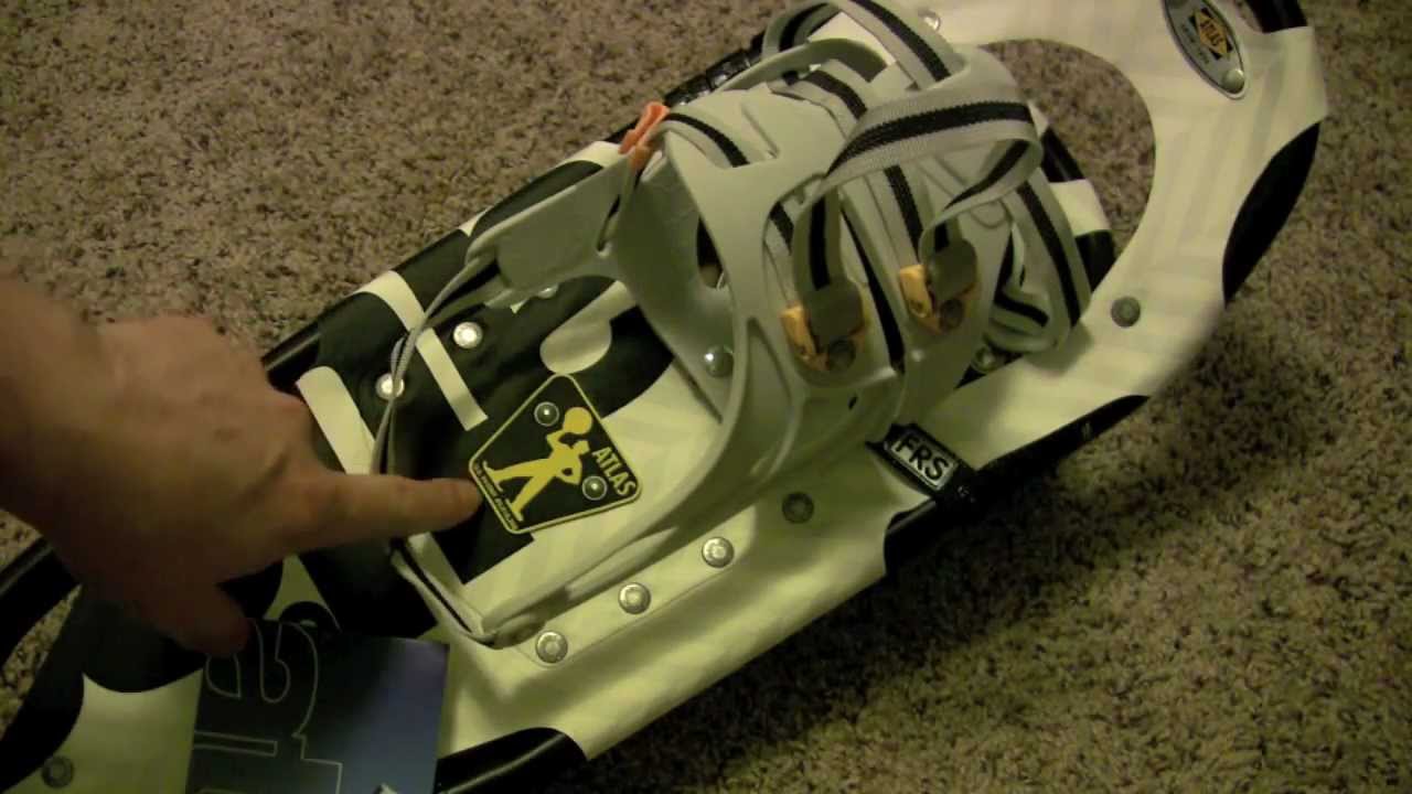 Atlas 925 Trail snowshoes Herringbone YouTube