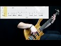 The doobie brothers  listen to the music bass cover play along tabs in