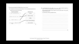Q3 part a - Understand Pseudocode - Paper 2 oct nov 23 Cambridge iGCSE Computer Science