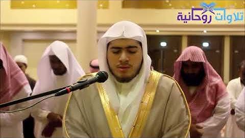 القارئ عبدالعزيز بندر سبحان ربك رب العزة عما يصفون مغربية راائعة