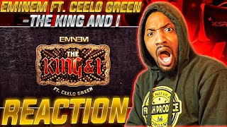 Eminem ft. CeeLo Green  'The King And I' (REACTION!!!)