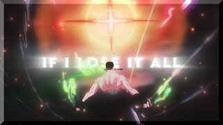 Zoro "The King of Hell" 🔥 - If I lose it all (The Rumbling) [EDIT/AMV]!